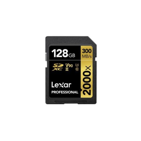 Lexar 2000X 128 Gb SDHC Class 10 - hurtig og pålidelig